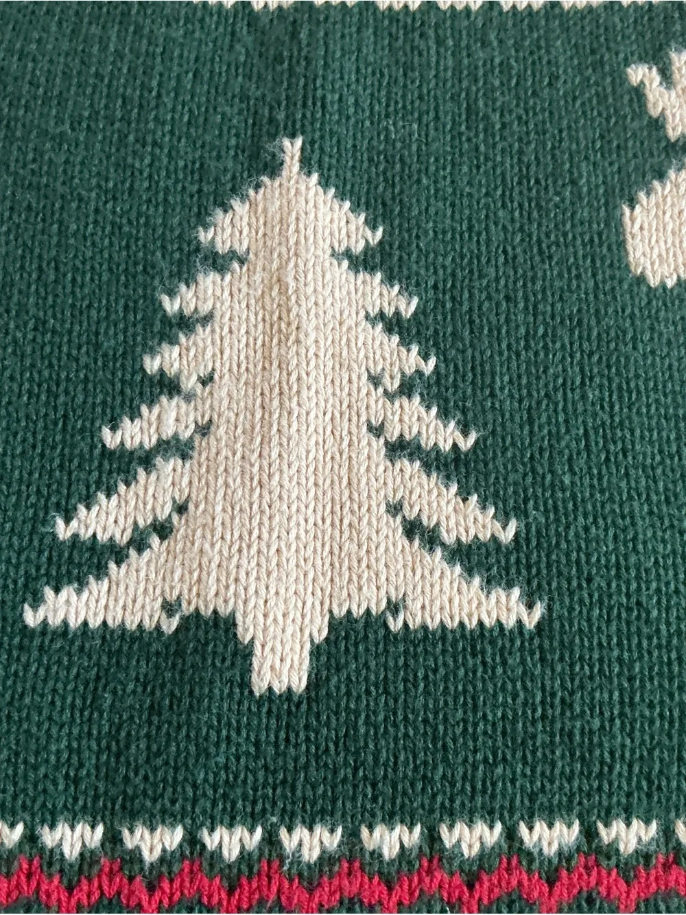American Living Sweater Men's M Green Fair Isle Nordic Moose Lodge Ski Holiday